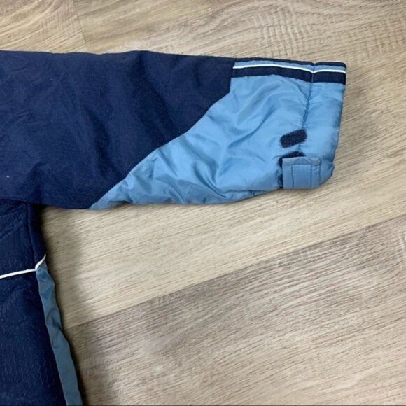 Adidas Blue Bomber Zip Up Jacket - Picture 7 of 9